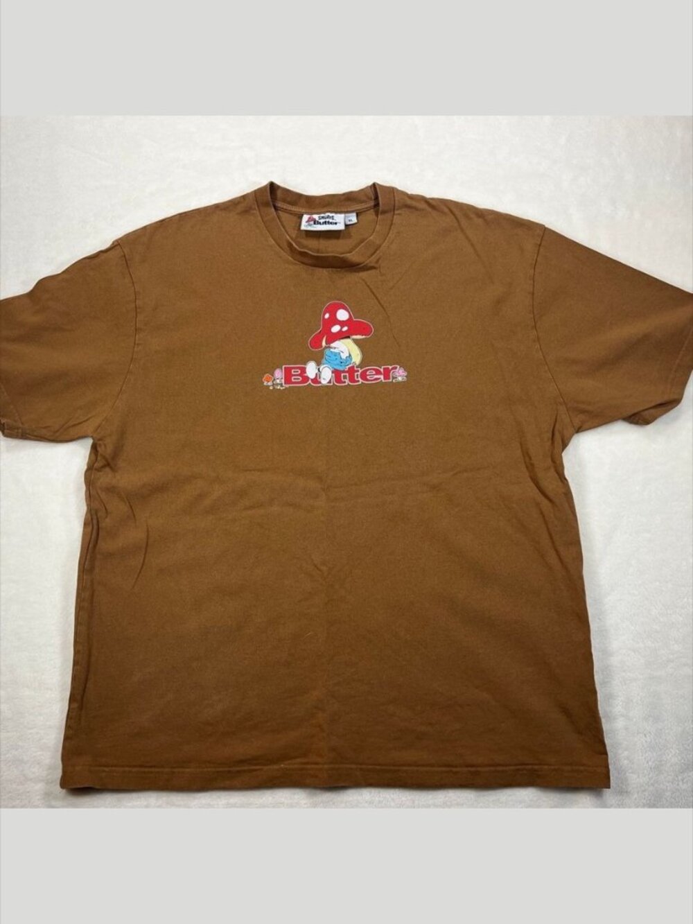 Butter Goods x The Smurfs Lazy Logo T-Shirt